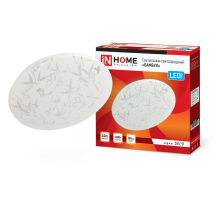 Светильник светодиодный серии DECO 24Вт 230В 4000К 1560лм 300х55мм БАМБУК  4690612021911  IN HOME