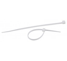 Кабельная стяжка 2,5х100 цвет белый (упак. 100 штук) (500/8000)  Б0048978  ЭРА