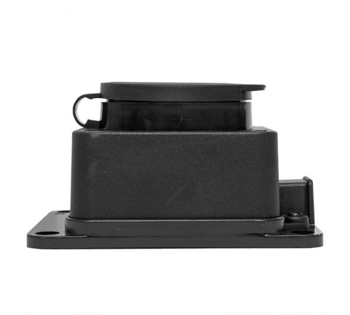 Розетка настенная с защитной крышкой каучуковая 230В 2P+PE 16A IP44 EKF PROxima  RPS-014-16-230-44  EKF