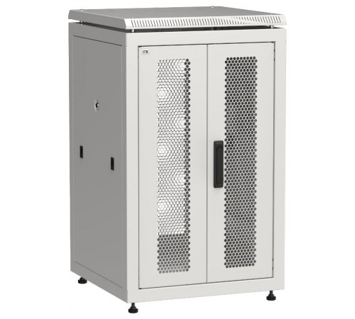 ITK LINEA N 18U 600х600мм распаш. перф. дв. задн. перф. сер.  LN35-18U66-2PP  ITK