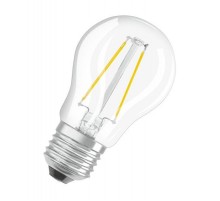 Лампа светодиодная LED Retrofit CLASSIC P 25 CL 2,5 W/2700K E27  4058075436541  OSRAM