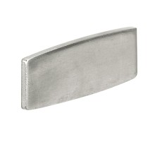 Вставка-маркер для Osmoz - без надписей - алюминиевый - широкий размер  024307  Legrand