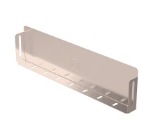 Заглушка лотка Стандарт INOX (AISI 409) 400х100  PR16.2528  Промрукав