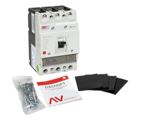 Выключатель автоматический AV POWER-1/3  16А 80kA TR AVERES  mccb-13-16H-TR-av  EKF