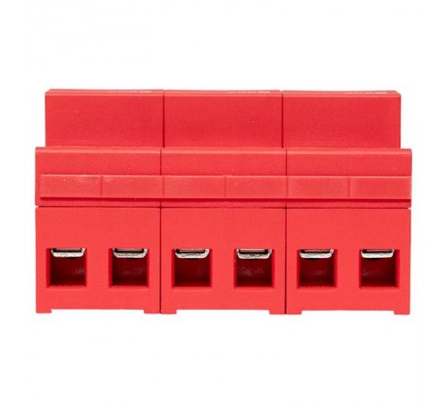 Устройство защиты от импульсных перенапряжений Класс 1 Iimp 25kA (10/350s) 3P  spd-t1-3p  EKF