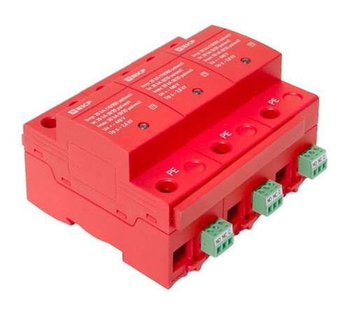 Устройство защиты от импульсных перенапряжений Класс 1 Iimp 25kA (10/350s) 3P  spd-t1-3p  EKF