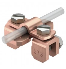 Зажим для прутка фальцевый  * (273 CU)  5317274  OBO Bettermann