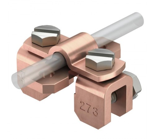 Зажим для прутка фальцевый  * (273 CU)  5317274  OBO Bettermann