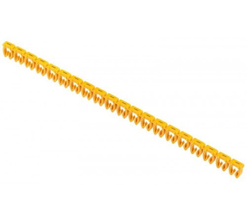 Маркер откр. тип KE 4-6мм2 символ "I" (200шт/упак)   UMK-KE3-I  IEK