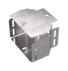 Переходник симметричный с крышкой Стандарт 150х100х100  PR16.0470  Промрукав