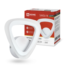 Светильник светодиодный бра ELEGANT SANSA-W 15Вт 230В 3000-6500K 1050Лм 600х85мм  4690612035307  IN HOME