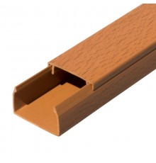 Кабель-канал бук 40х25 (24 м/уп) 2-й замок в п/э PR03.0200  Промрукав