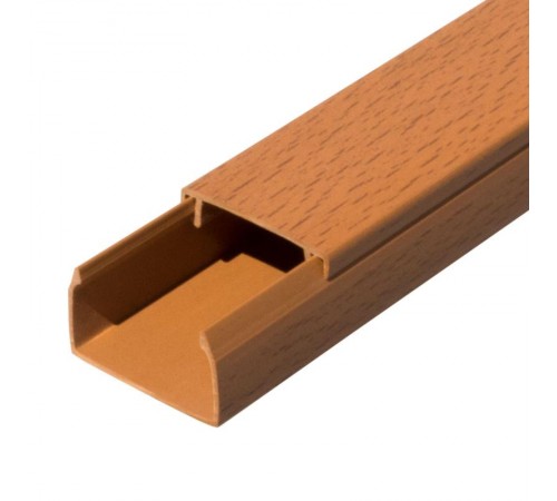 Кабель-канал бук 40х25 (24 м/уп) 2-й замок в п/э PR03.0200  Промрукав