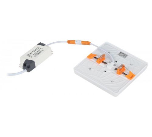 Светильник светодиодный встраиваемый LED 12-18-6K квадратный регулируемый 18Вт 6500K  Б0054327  ЭРА