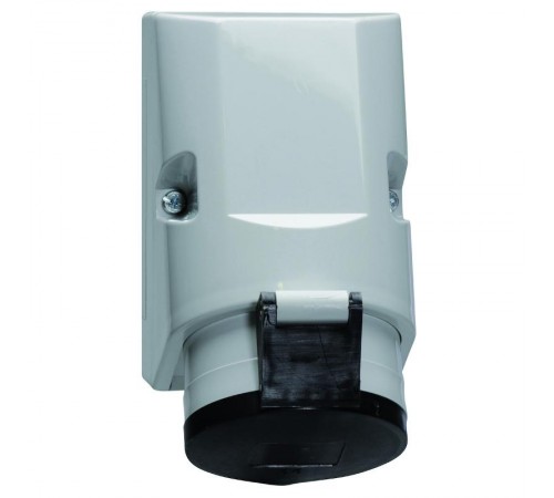 Розетка для настенного монтажа Quick-Connect 16A 4p 500V 7h IP44 черная I 11945-Bals I Bals