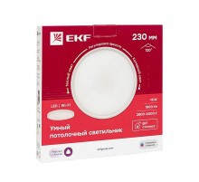 Умный потолочный светильник 230 мм 18W EKF Connect  sclwf-230-cct  EKF