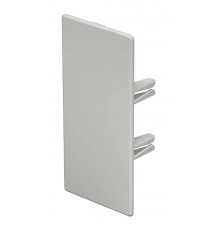 Торцевая заглушка кабельного канала WDK 60x130 мм (ПВХ,светло-серый) (WDK HE60130LGR)  6183832  OBO Bettermann