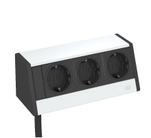 Укомплектованный настольный бокс DB (алюминий,серебристый) (DB-0B3 D3S)  6116939  OBO Bettermann