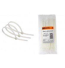 Хомут 3,6х250мм нейлон (белый) (100шт)   SQ0515-0122  TDM