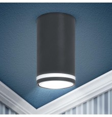 Светильник накладной подсветка OL16 GU10 BK , под GU10 (40/1600)  Б0049042  ЭРА