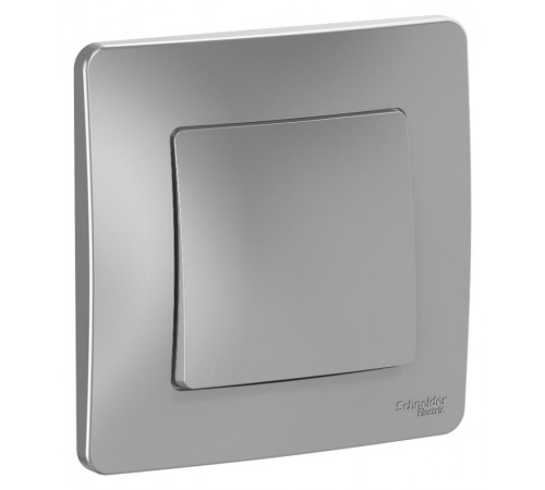 Blanca Алюминий С/У Переключатель 1-клавишный, 10А, 250B  BLNVS010603  SE