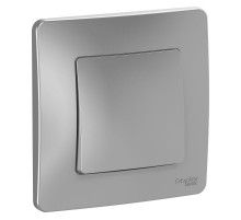 Blanca Алюминий С/У Переключатель 1-клавишный, 10А, 250B  BLNVS010603  SE