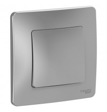 Blanca Алюминий С/У Переключатель 1-клавишный, 10А, 250B  BLNVS010603  SE