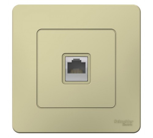 Blanca Бежевый С/У Розетка компьютерная RJ45, кат.5E  BLNIS045007  SE