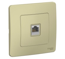 Blanca Бежевый С/У Розетка компьютерная RJ45, кат.5E  BLNIS045007  SE