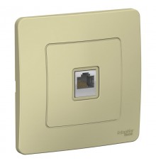 Blanca Бежевый С/У Розетка компьютерная RJ45, кат.5E  BLNIS045007  SE