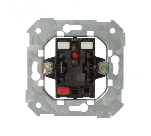 Кнопочный выключатель с подсветкой 10A 24В S75  75552-39  Simon