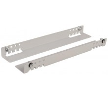 Уголки направляющие 1000мм для шкафов глубиной 1100мм серые (2 шт.)  SR35-1000  ITK