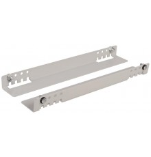 Уголки направляющие 1000мм для шкафов глубиной 1100мм серые (2 шт.)  SR35-1000  ITK