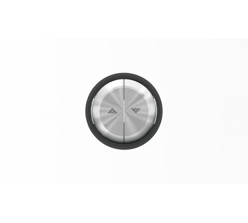 Клавиша для механизма выключателя жалюзи 8144 и 8144.1, серия SKY Moon, кольцо чёрное стекло2CLA864400A1501 ABB