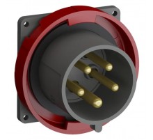 Вилка с прямым фланцем Easy&Safe 432EBU6W,32A,3P+N+E,IP67,9ч2CMA101285R1000 ABB