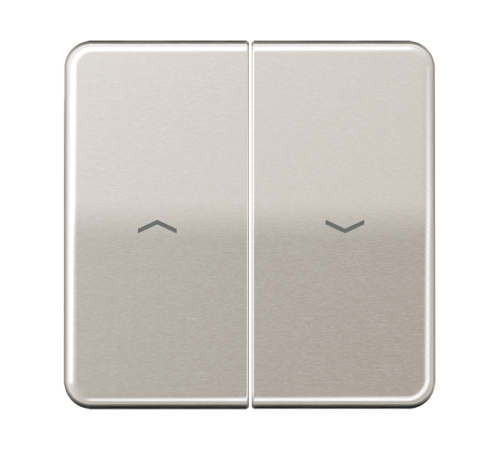 Клавиши для выключателя управления жалюзи 509VU и кнопки 539VU; платина  CD595PPT  Jung