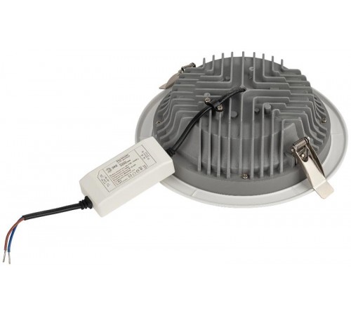 Светильник светодиодный встраиваемый даунлайт SDL-10-90-40K-W30 круглый 30Вт 4000K 2700лм D195х65  Б0049710  ЭРА