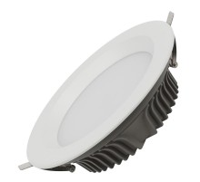 Светильник светодиодный встраиваемый даунлайт SDL-10-90-40K-W30 круглый 30Вт 4000K 2700лм D195х65  Б0049710  ЭРА