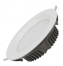 Светильник светодиодный встраиваемый даунлайт SDL-10-90-40K-W30 круглый 30Вт 4000K 2700лм D195х65  Б0049710  ЭРА