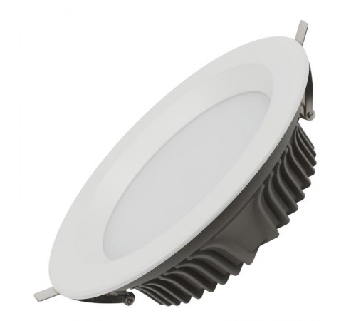 Светильник светодиодный встраиваемый даунлайт SDL-10-90-40K-W30 круглый 30Вт 4000K 2700лм D195х65  Б0049710  ЭРА