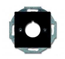 Плата центральная (накладка) с суппортом для командно-сигнальных приборов D=22.5 мм, future, антрацит  1724-0-4254   2CKA001724A4254  ABB