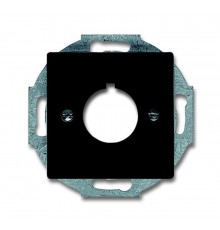 Плата центральная (накладка) с суппортом для командно-сигнальных приборов D=22.5 мм, future, антрацит  1724-0-4254   2CKA001724A4254  ABB