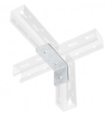 Уголок одиночный удлиненный 92 мм, INOX 304  IBMC1012C  DKC