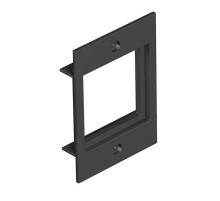 Крышка для напольного бокса Telitank на 1 Modul45 55x77 мм (полиамид,черный) (T4B P6 9011)  7408268  OBO Bettermann