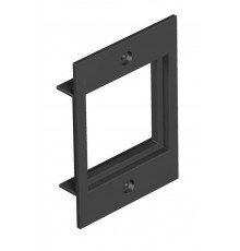 Крышка для напольного бокса Telitank на 1 Modul45 55x77 мм (полиамид,черный) (T4B P6 9011)  7408268  OBO Bettermann