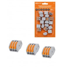 Соединительная клемма СК-413 (2,5мм) (20 шт/блистер)  SQ0527-0008  TDM