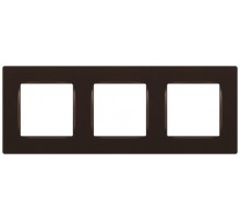 Рамка для розеток и выключателей  Серия 12 12-5203-13 на 3 поста, Классик, бронза  Б0067782  ЭРА