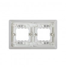 Simon 44 Aqua Основание под 2-местную рамку, IP55, скрытый монтаж, 171х104мм, S44 Aqua, серый  4400620-035  Simon