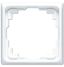 Рамка для инсталляции в кабельных каналах, однократная; белая  CD581KWW  Jung