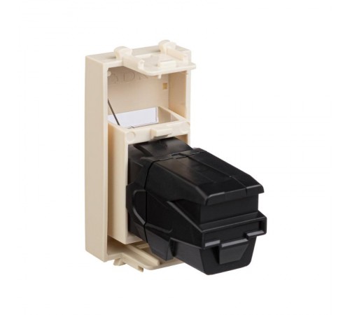 HDMI розетка "Ванильная дымка" Avanti модульная, тип А-А, 1 мод  4405251  DKC